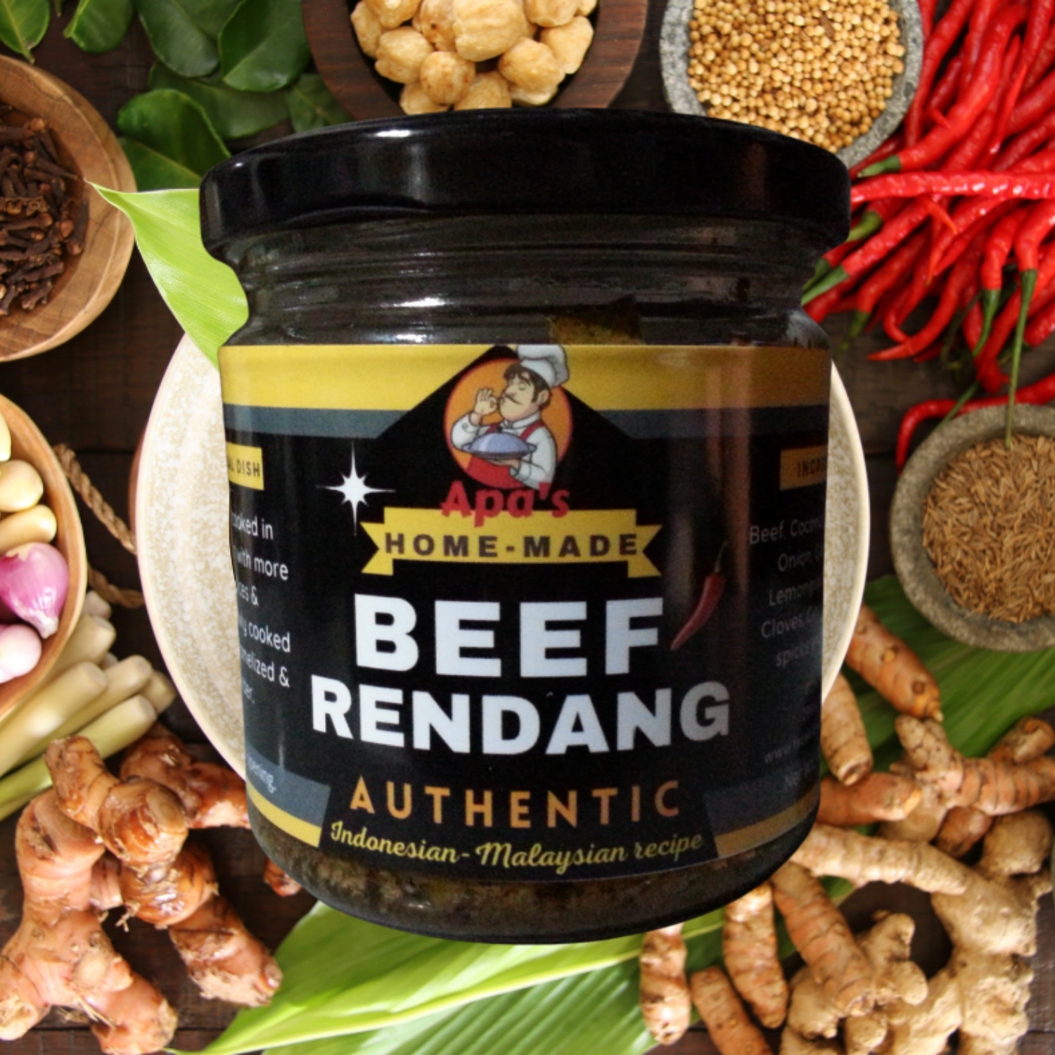 SPICY BEEF RENDANG (Caramelized Beef Curry)